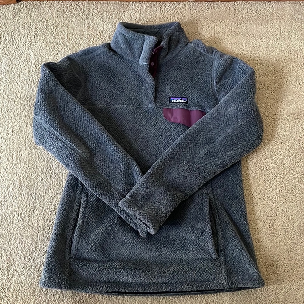 Patagonia 1/4 button sweater